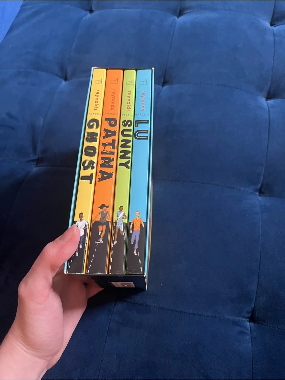 Track Series by Jason Reynolds Set of Four Books